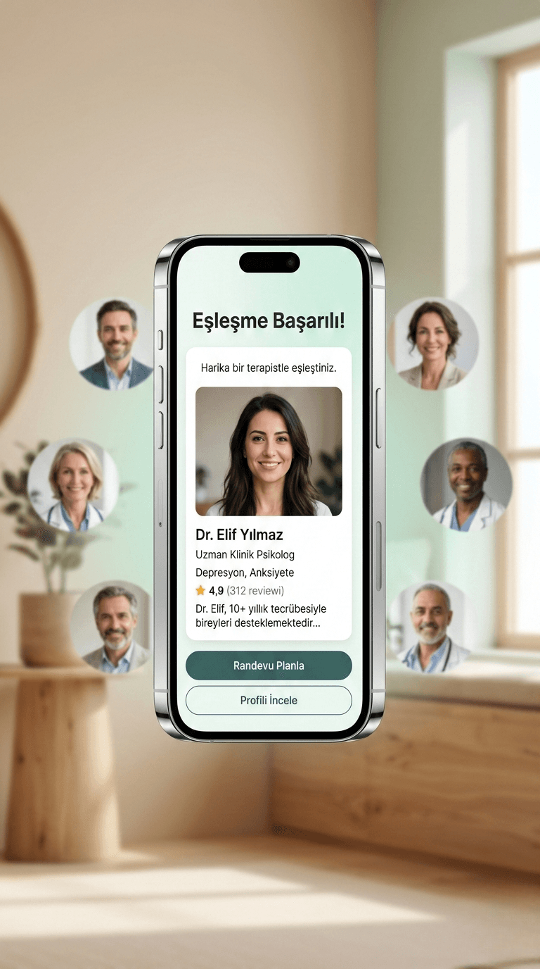 Size Uygun Uzmanlarla Eşleşin