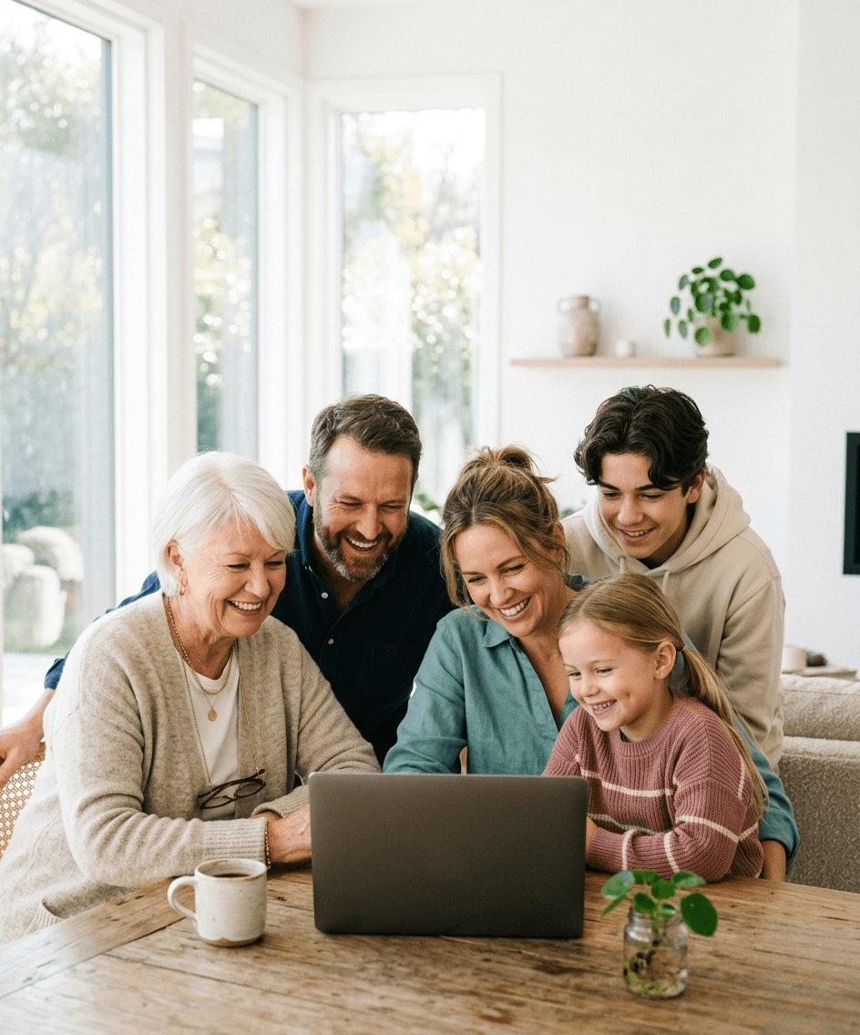 ClearMind — Mutlu aile